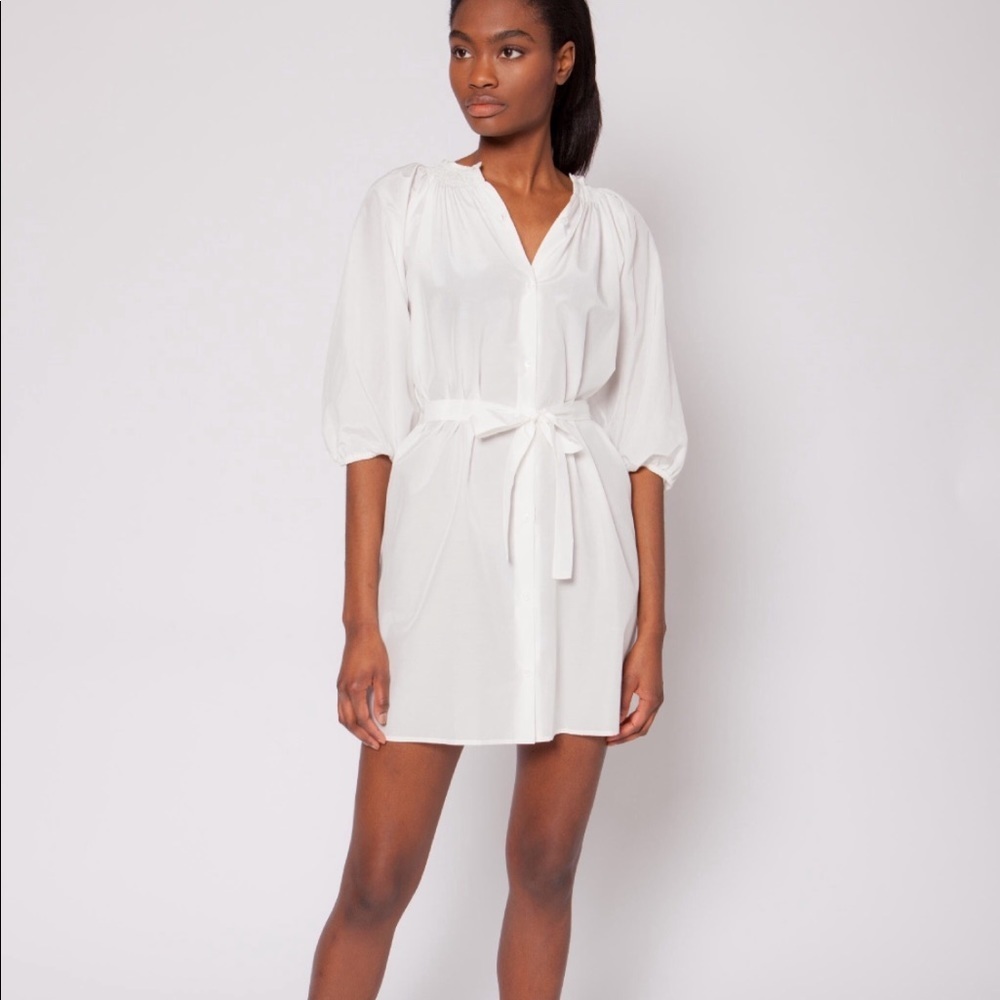NEW • Tucker NYC • The Classic Mini Dress White